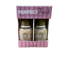 Orly Perfect French Nail Lacquer Duo Kit SHEER NUDE and NAKED IVORY - NEW IN BOX